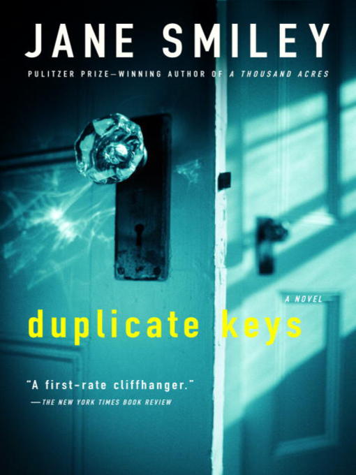 Title details for Duplicate Keys by Jane Smiley - Available